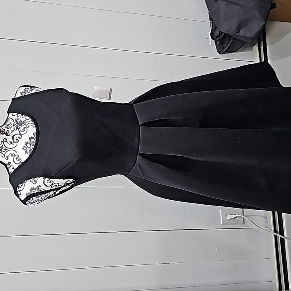 NWT Black Midi Dress